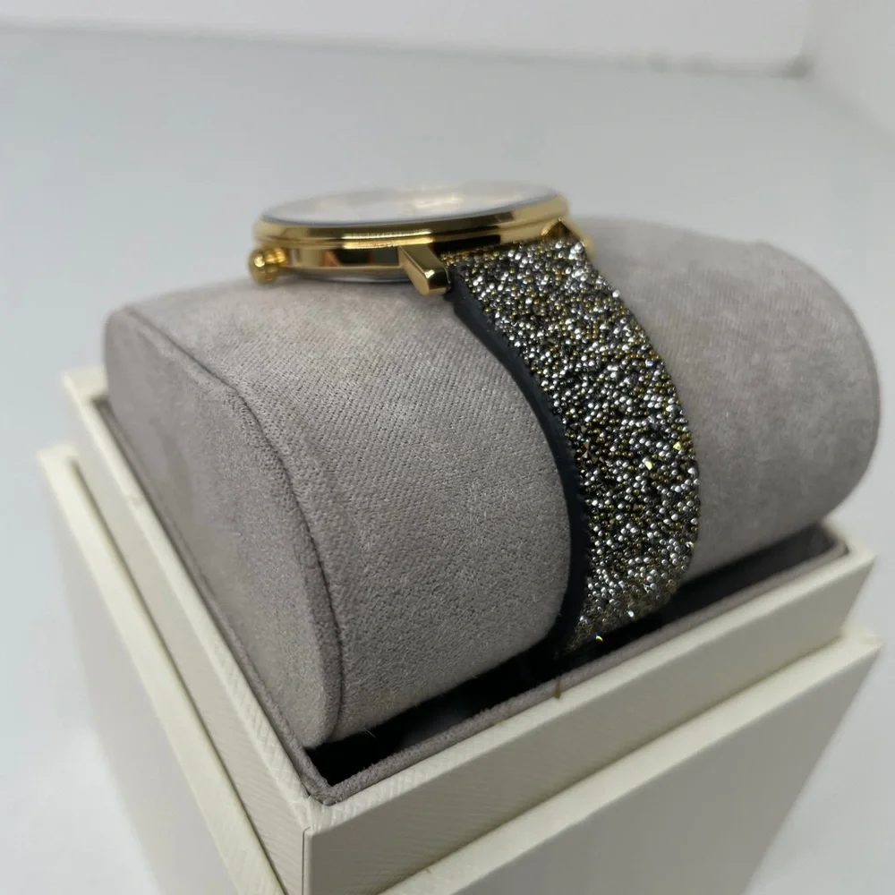 Michael Kors Pyper Swarovski Crystal Black Watch MK2878‎